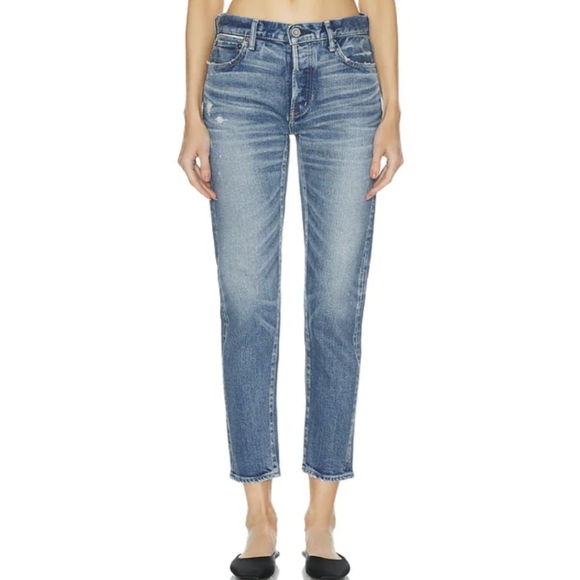 MOUSSY Japanese denim jeans howa boyfriend ankle S